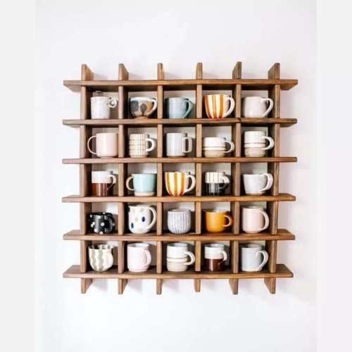 شلف چوبی c007