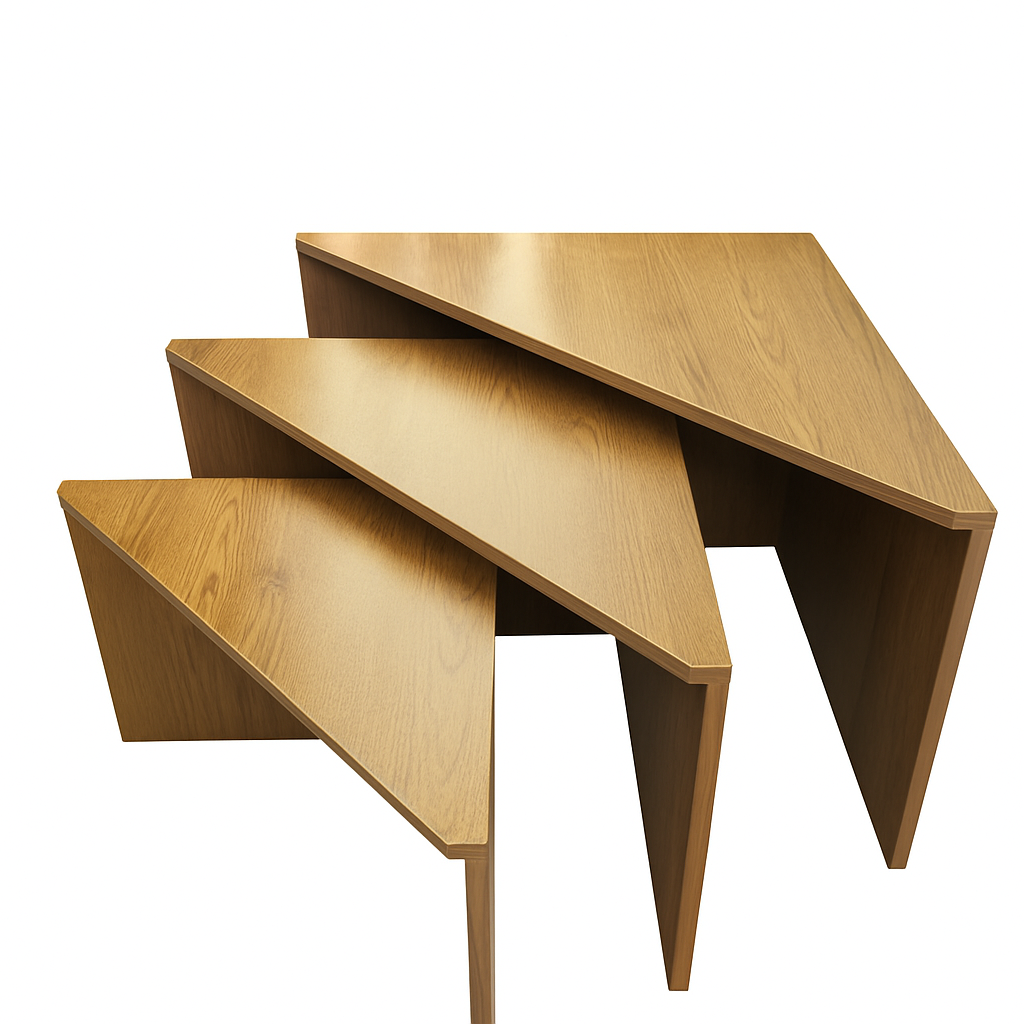 میز عسلی مثلثی مدل کیانوش